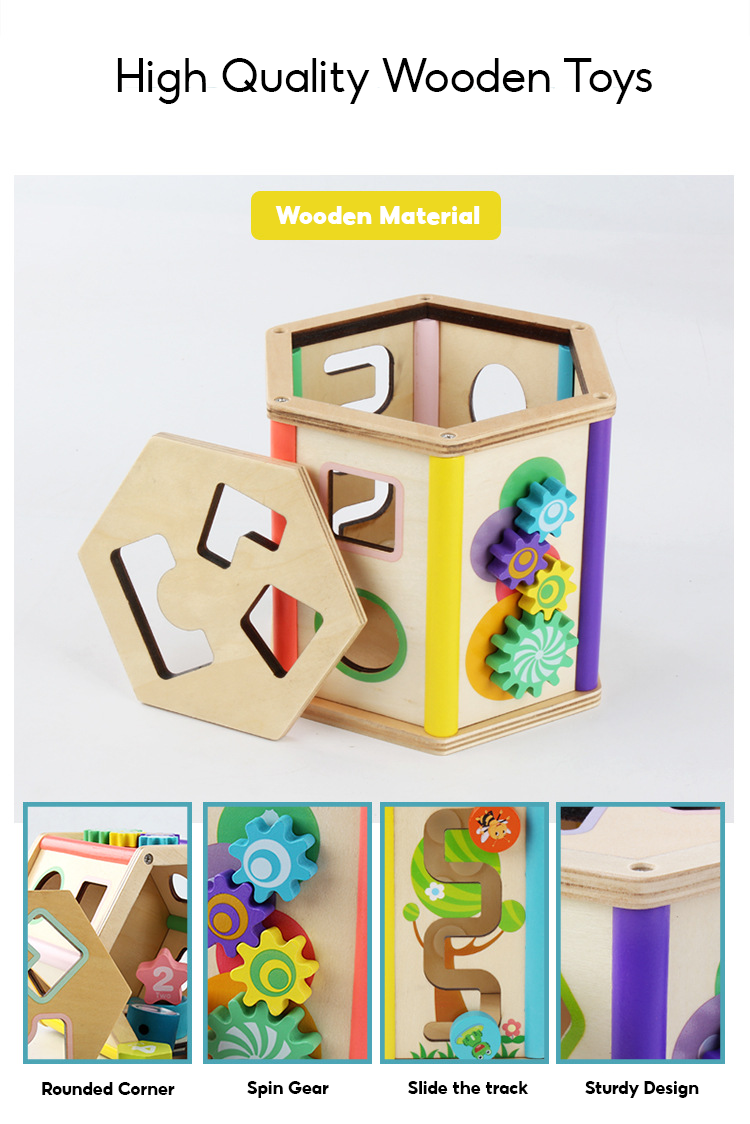 hexagon shaped objects for kids